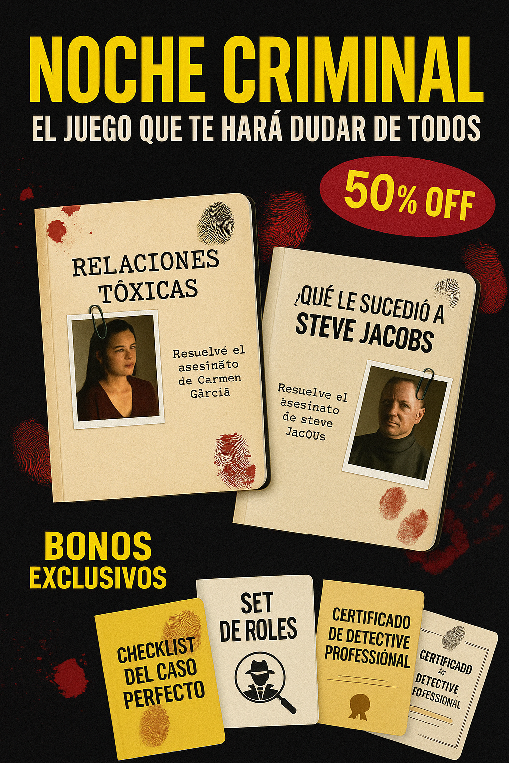 Noche Criminal 2: El Juego que Te Hará Dudar de Todos
