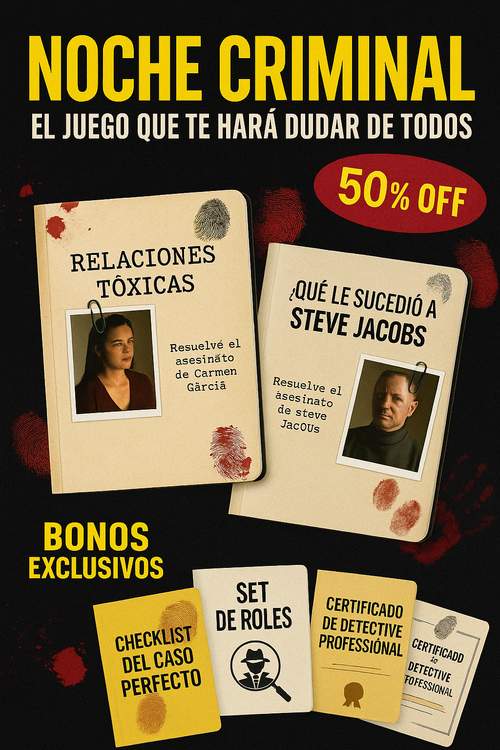 Noche Criminal 2: El Juego que Te Hará Dudar de Todos